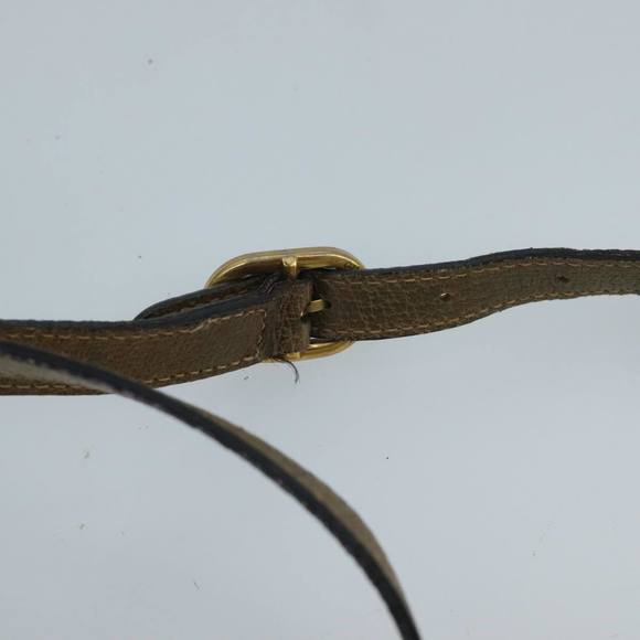 GUCCI GG Supreme Web Sherry Line Shoulder Bag PVC Beige Green Red Auth 98780 - Picture 8 of 16